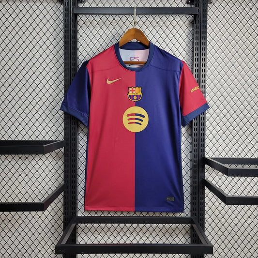 Camisa principal do FC Barcelona 2024/25