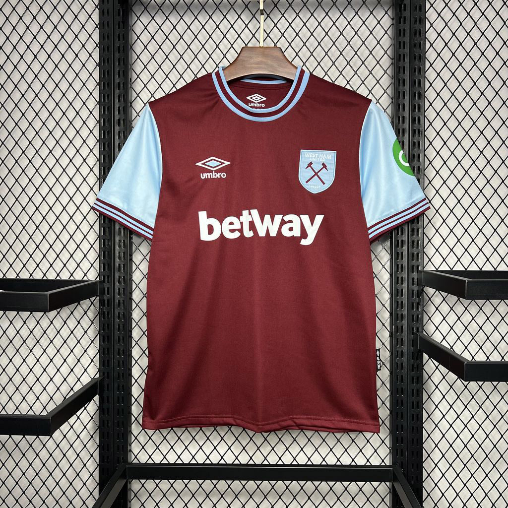 Camisa West Ham Home 24/25